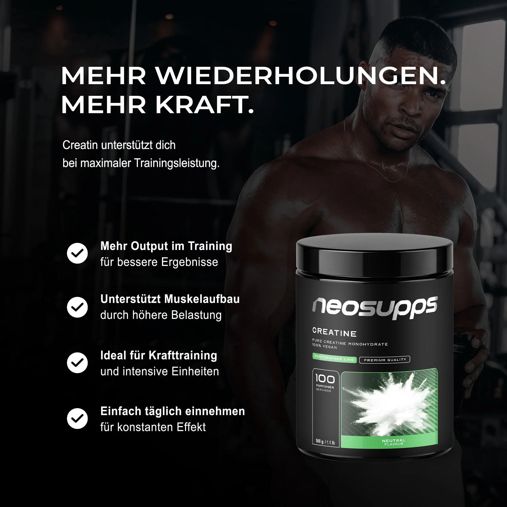 Creatine Monohydrate 500g - Image 3