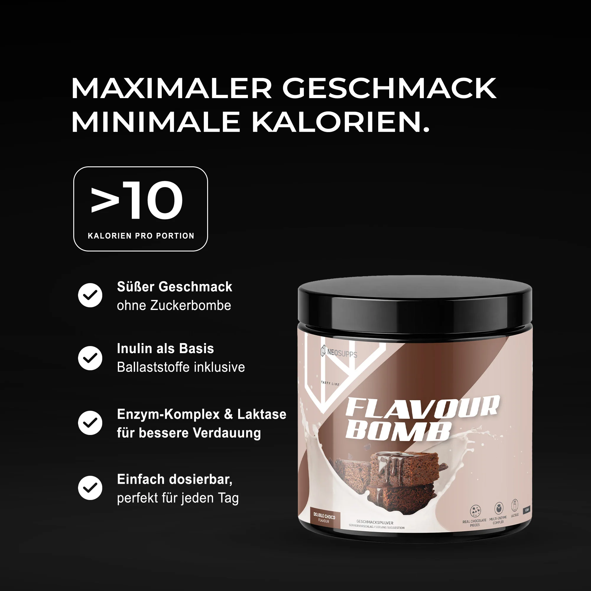 Flavour Bomb - Double Chocolate, 250g - Image 2