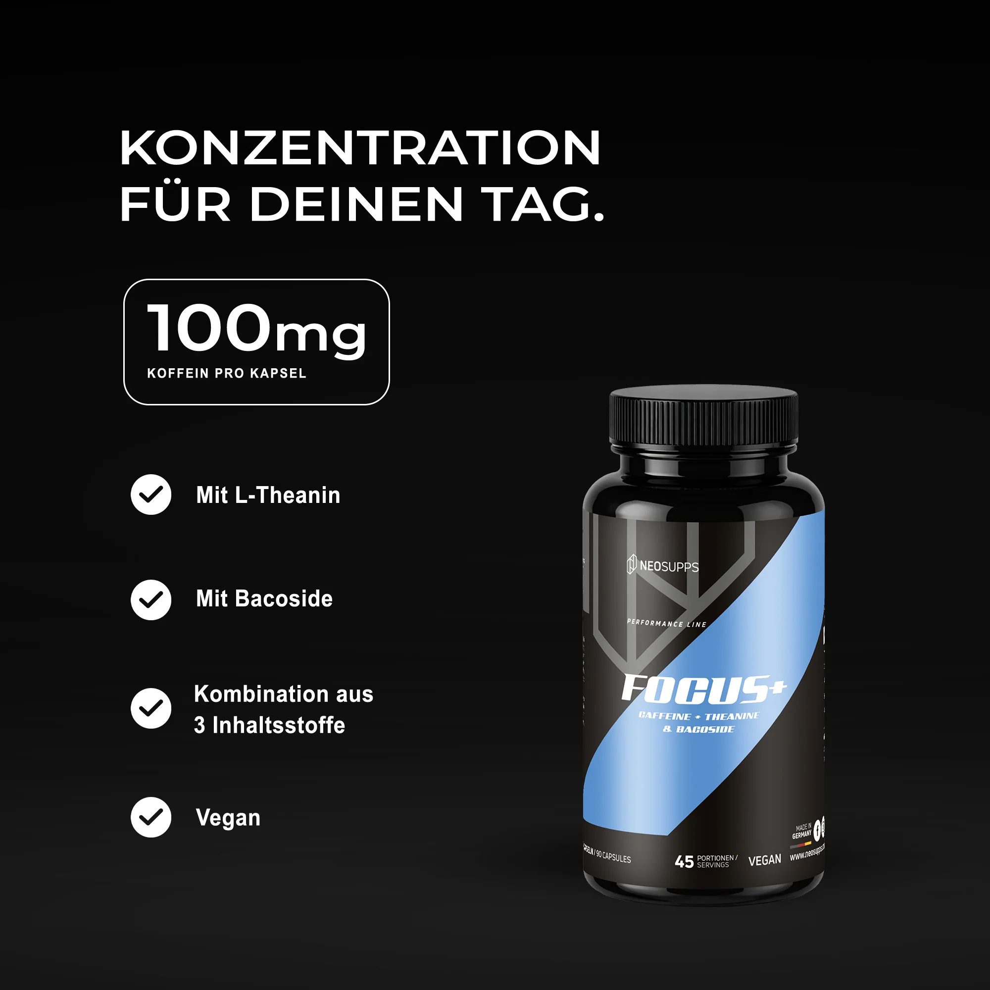 Focus+, 90 Kapseln - Image 4