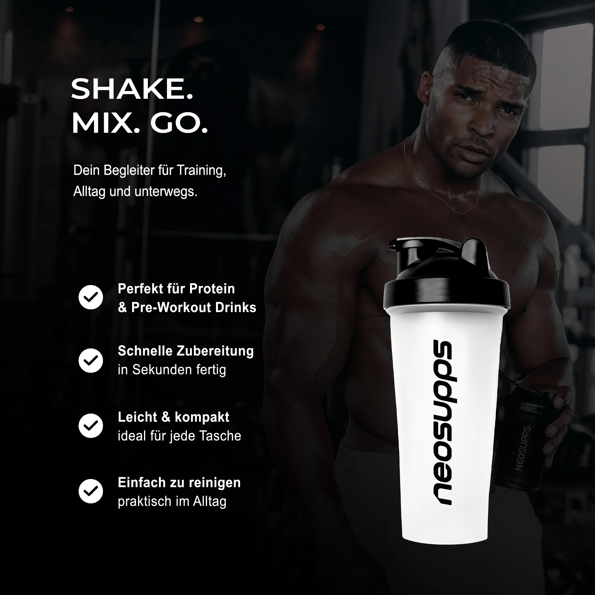 Neosupps Shaker 600ml - Image 3