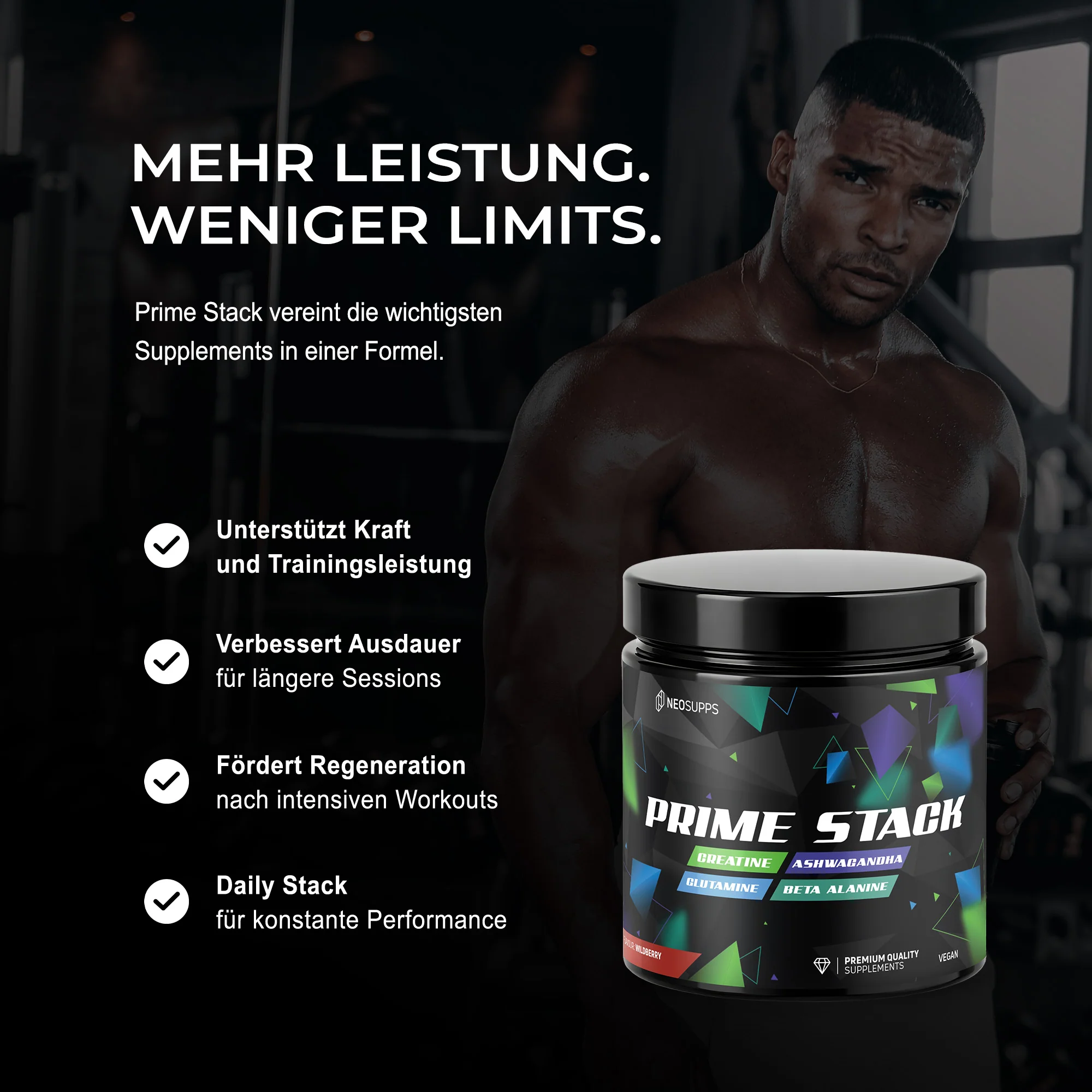 Prime Stack - Wildberry, 450g - Image 3