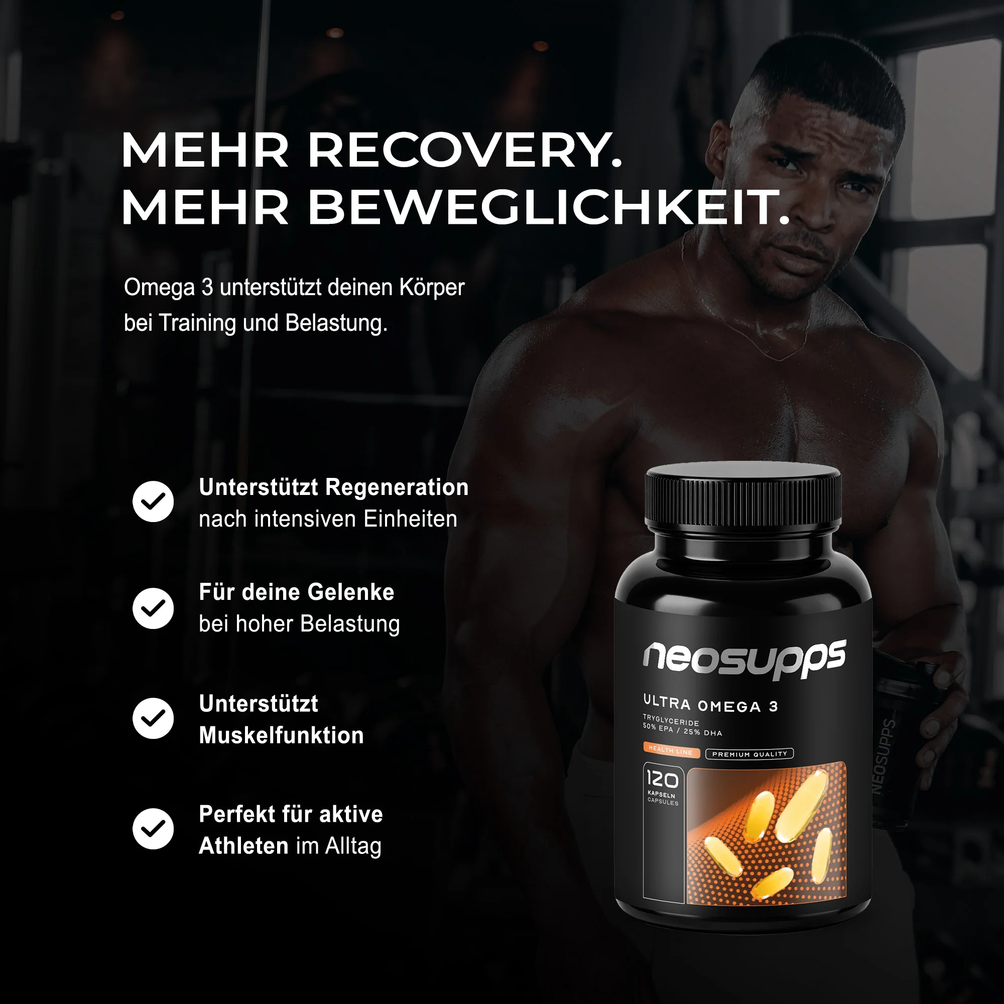 Ultra Omega 3 - 120 Kapseln - Image 3