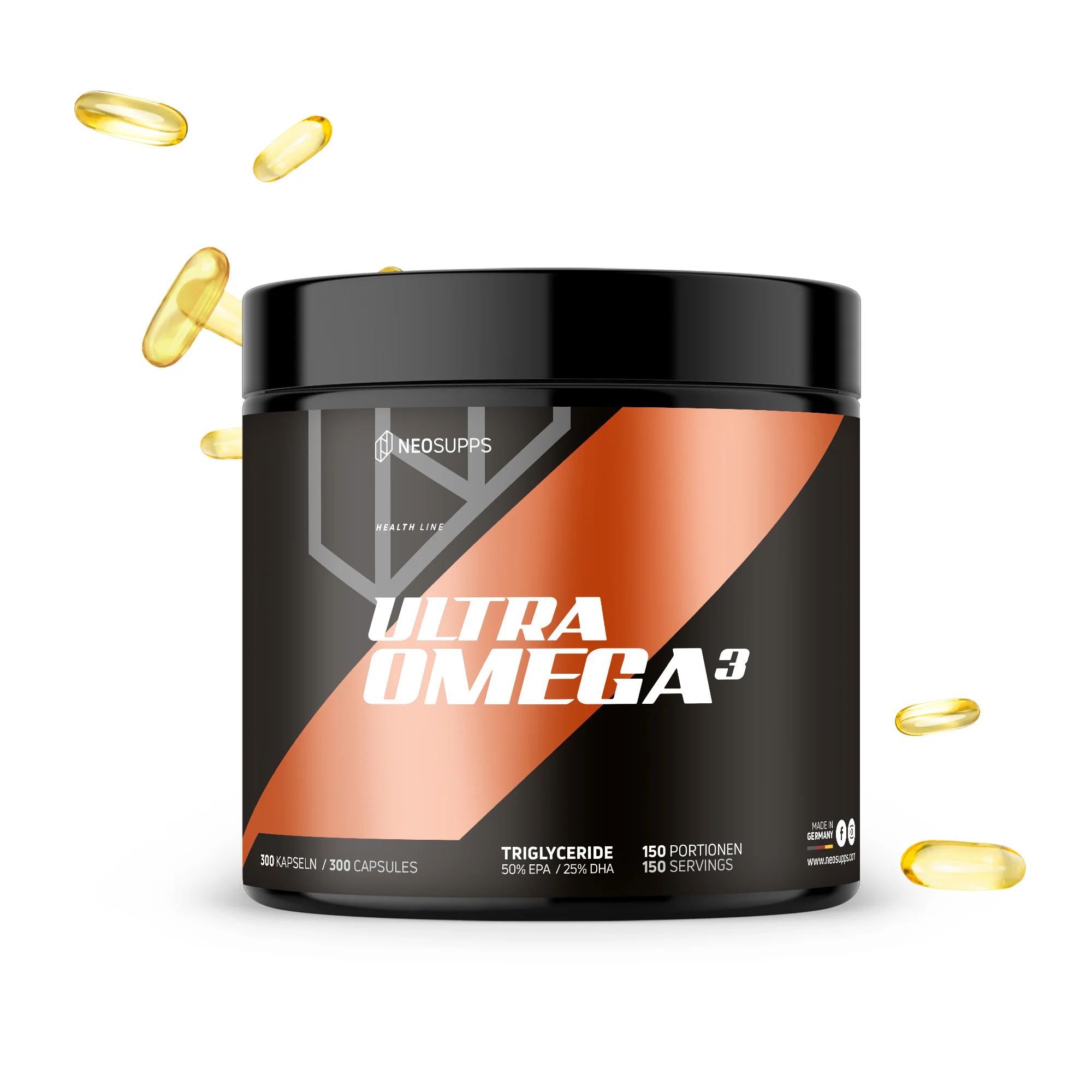 Ultra Omega 3 - 300 Kapseln - Image 2