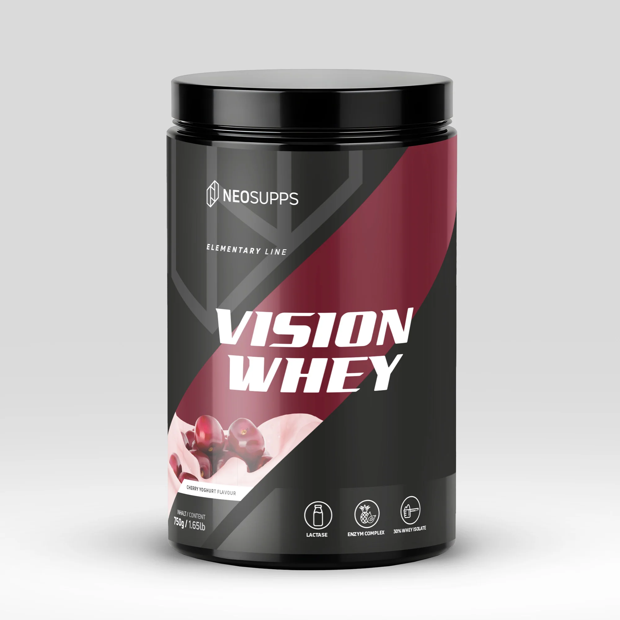 Vision Whey - Cherry Yoghurt, 750g