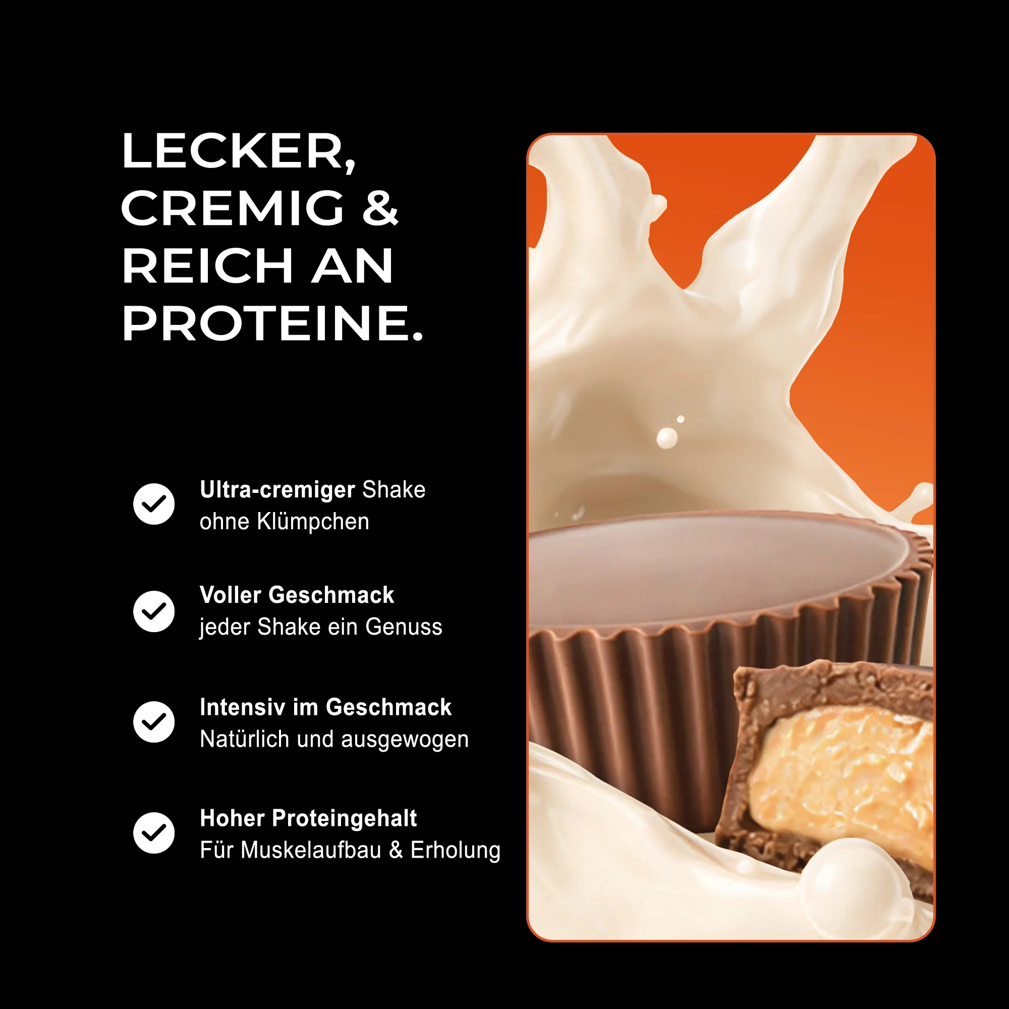 Vision Whey - Chocolate Peanut Butter, 750g - Image 4