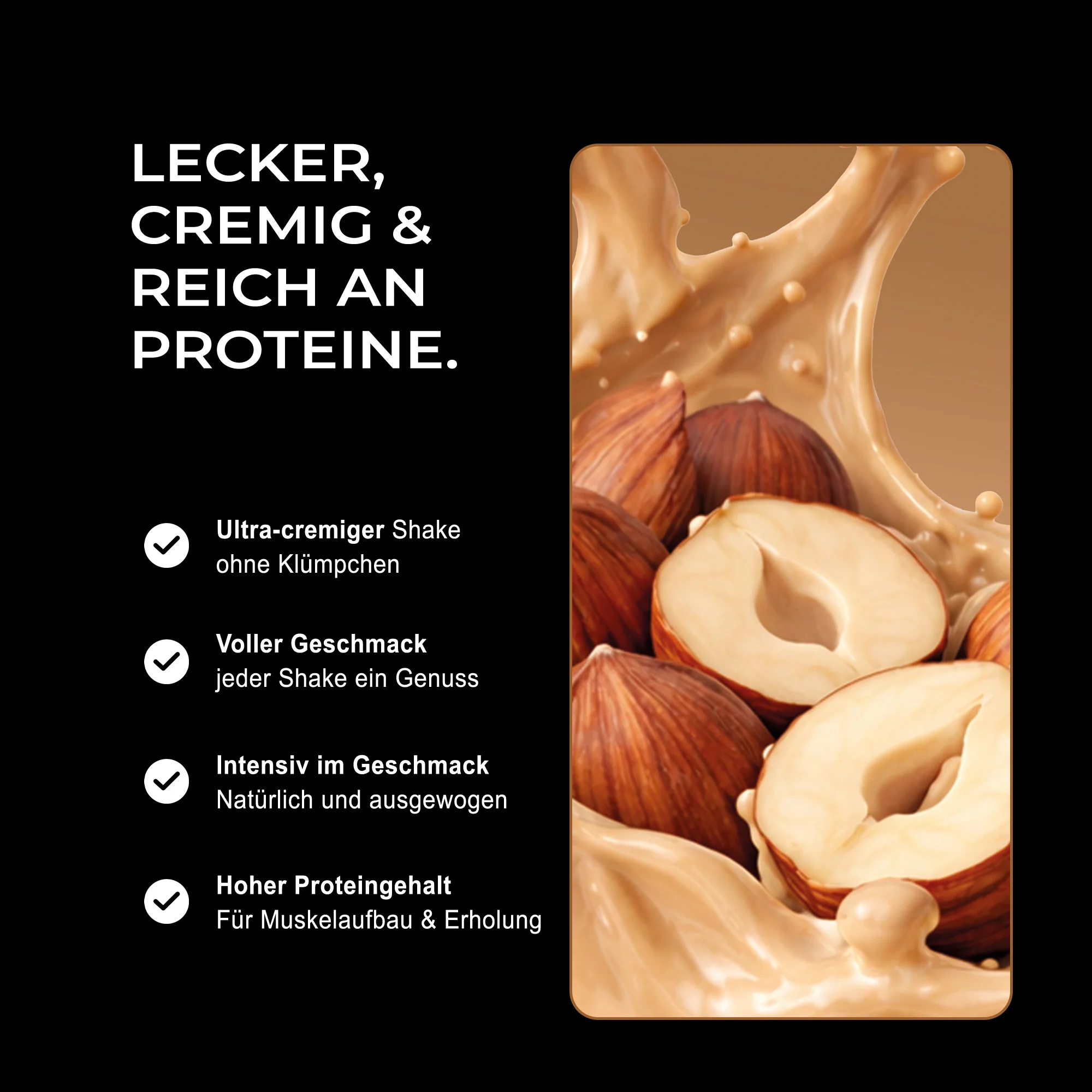 Vision Whey - Hazelnut, 750g - Image 4