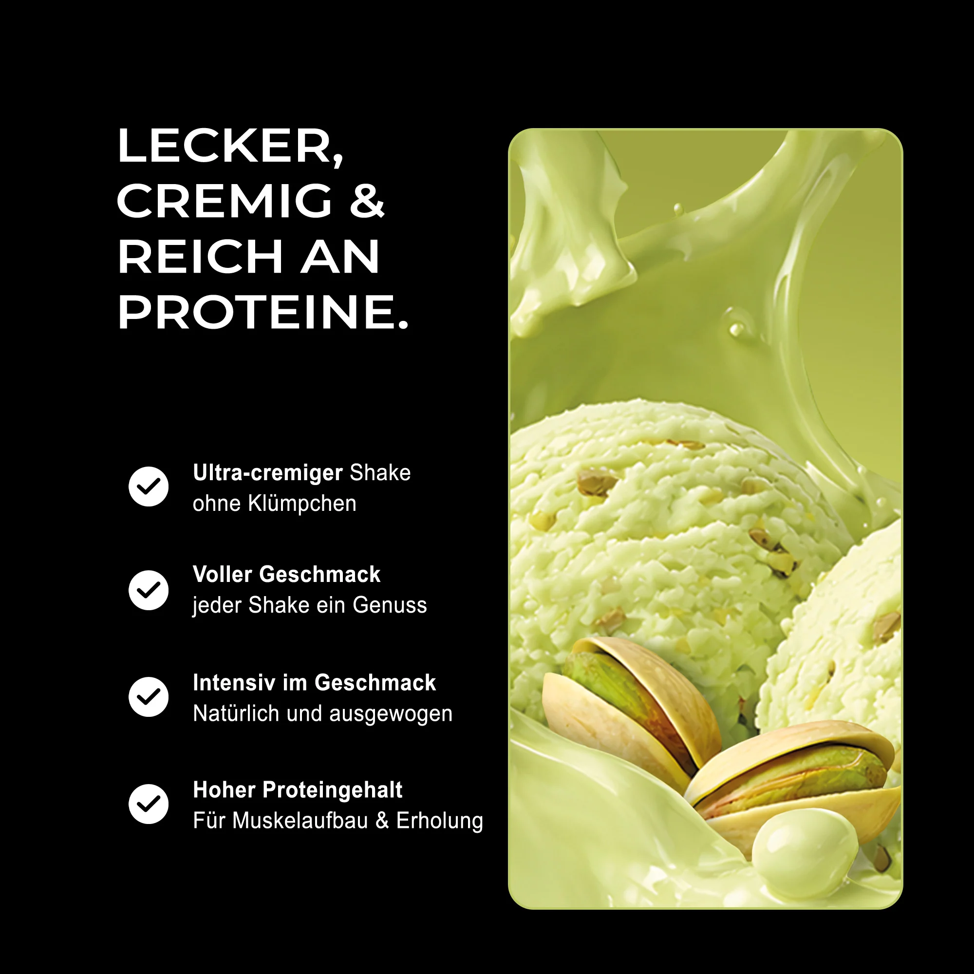 Vision Whey - Pistachio, 750g - Image 4